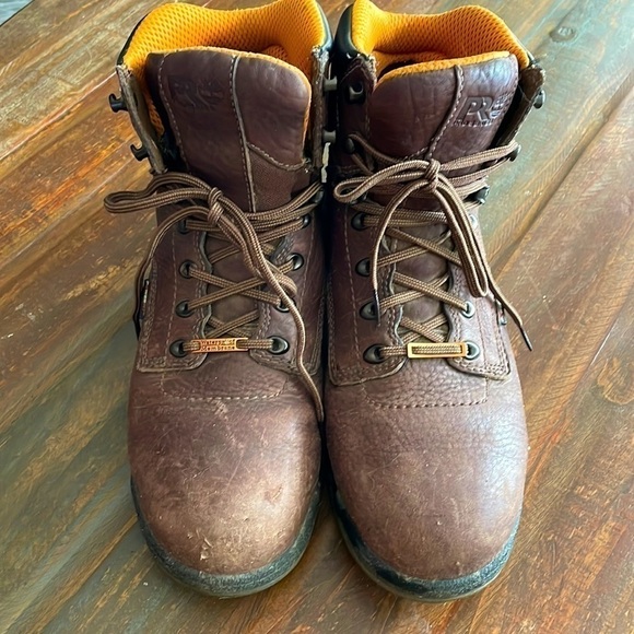 Timberland Pro series steel toe boots sz8 - Picture 2 of 14